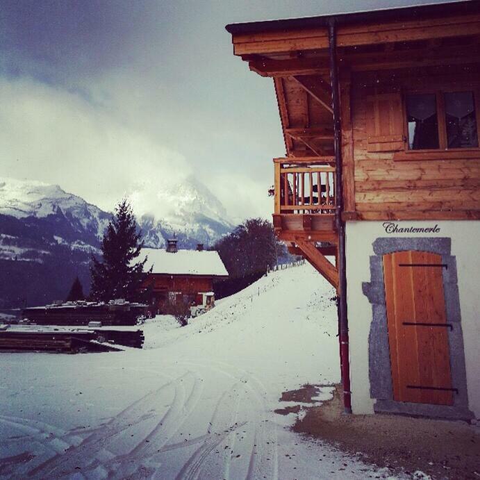 Chantemerle 1741, Chambres D'Hotes A La Montagne Sallanches Exterior foto